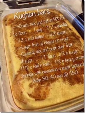 Kuchen Bars